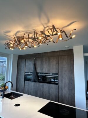 Plafondlamp QWEN Ovaal 150 x 55